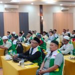 Para petugas UPZ saat mengikuti sosialisasi.